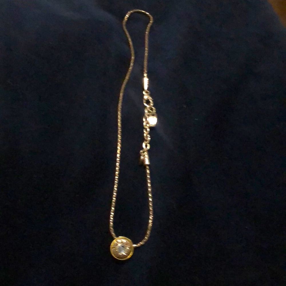 Brighton Silver & Gold Slide Pendant Necklace